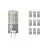 Confezione Multipack 10x Osram Parathom LED Pin GY6.35 4.5W 470lm - 827 Bianco Molto Caldo | Dimmerabile - Sostitutiva 40W