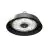 Highbay LED ALBIOR Acciaio Nero 100W 17000lm 90D - 740 Bianco Freddo | IP65 - con Sensore di movimento e luce 