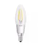 Osram Superstar Classic LED E14 Candela Filamento Chiara 4W 470lm - 822-827 Dim aWarm | Dimmerabile - Sostitutiva 40W