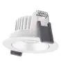 Ledvance Faretti LED Adjust Aluminium Bianca 8W 640lm 36D - 927 Bianco Molto Caldo | Ritaglio 68mm - IP20 - Miglior resa cromatica - Dimmerabile