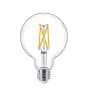 Philips MASTER Value LEDglobe E27 93mm Filamento Chiara 5.9W 806lm - 927 Bianco Molto Caldo | Miglior resa cromatica - Sostitutiva 60W