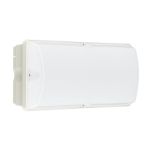 Philips Bulkhead LED Ledinaire WL055V Bianca 8W 600lm - 830 Luce Calda | 374x150mm - IP65