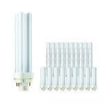 Confezione Multipack 50x Philips MASTER PL-C 18W - 830 Luce Calda | 2 Pin