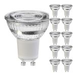 Confezione Multipack 10x Noxion Faretti LED GU10 PAR16 2.4W 230lm 36D - 830 Luce Calda | Sostitutiva 35W