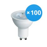 Confezione Multipack 100x Faretti LED GU10 PAR16 4W 345lm 36D - 827 Bianco Molto Caldo | Sostitua 50W