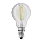 Osram Retrofit LED E14 Sferica Filamento Chiara 4W 470lm - 840 Bianco Freddo | Sostitutiva 40W