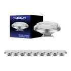 Confezione Multipack 10x Noxion Lucent Faretti LED G53 AR111 7.3W 450lm 24D - 918-927 Dim aWarm | Miglior resa cromatica - Dimmerabile - Sostitutiva 50W