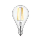 Philips Corepro LEDluster E14 Sferica Filamento Chiara 4.3W 470lm - 827 Bianco Molto Caldo | Sostitutiva 40W